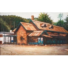 Kamran Ahmed, 08 x 12 Inch, Oil On Canvas, Landscape Painting, AC-KMA-027